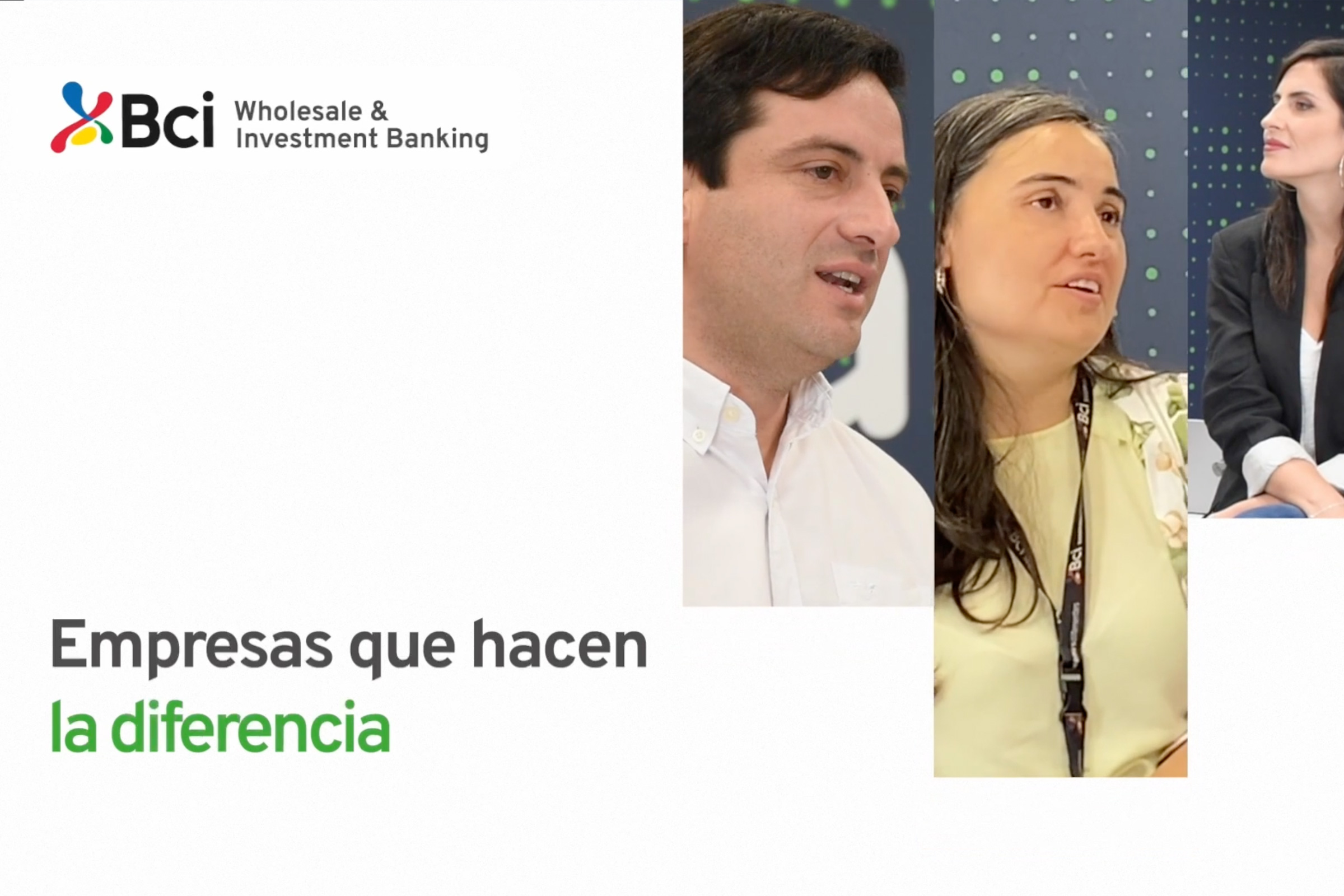 Empresas que hacen la Diferencia — BCI