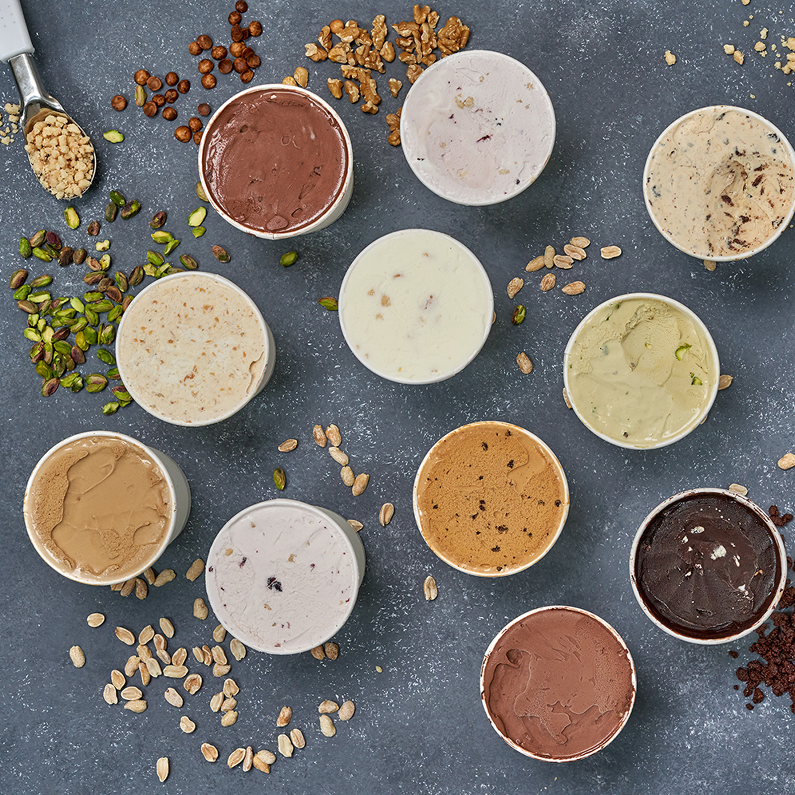 Producción fotografía de helados — Helados Croka